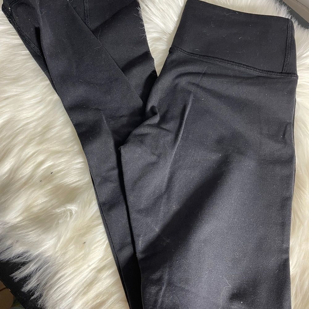 Alice + Olivia For Bergdorf Goodman Grey Leggings - Picture 3 of 7
